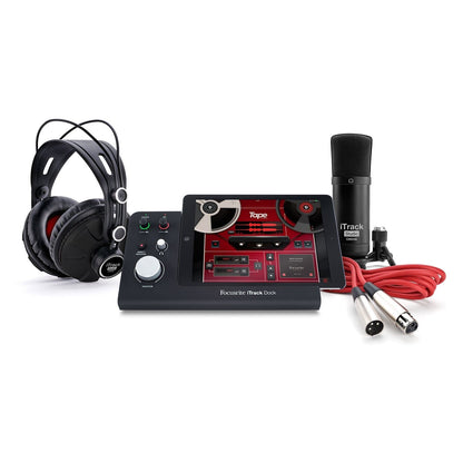 Focusrite iTrack Dock Studio Pack Recording Bundle - PSSL ProSound and Stage Lighting