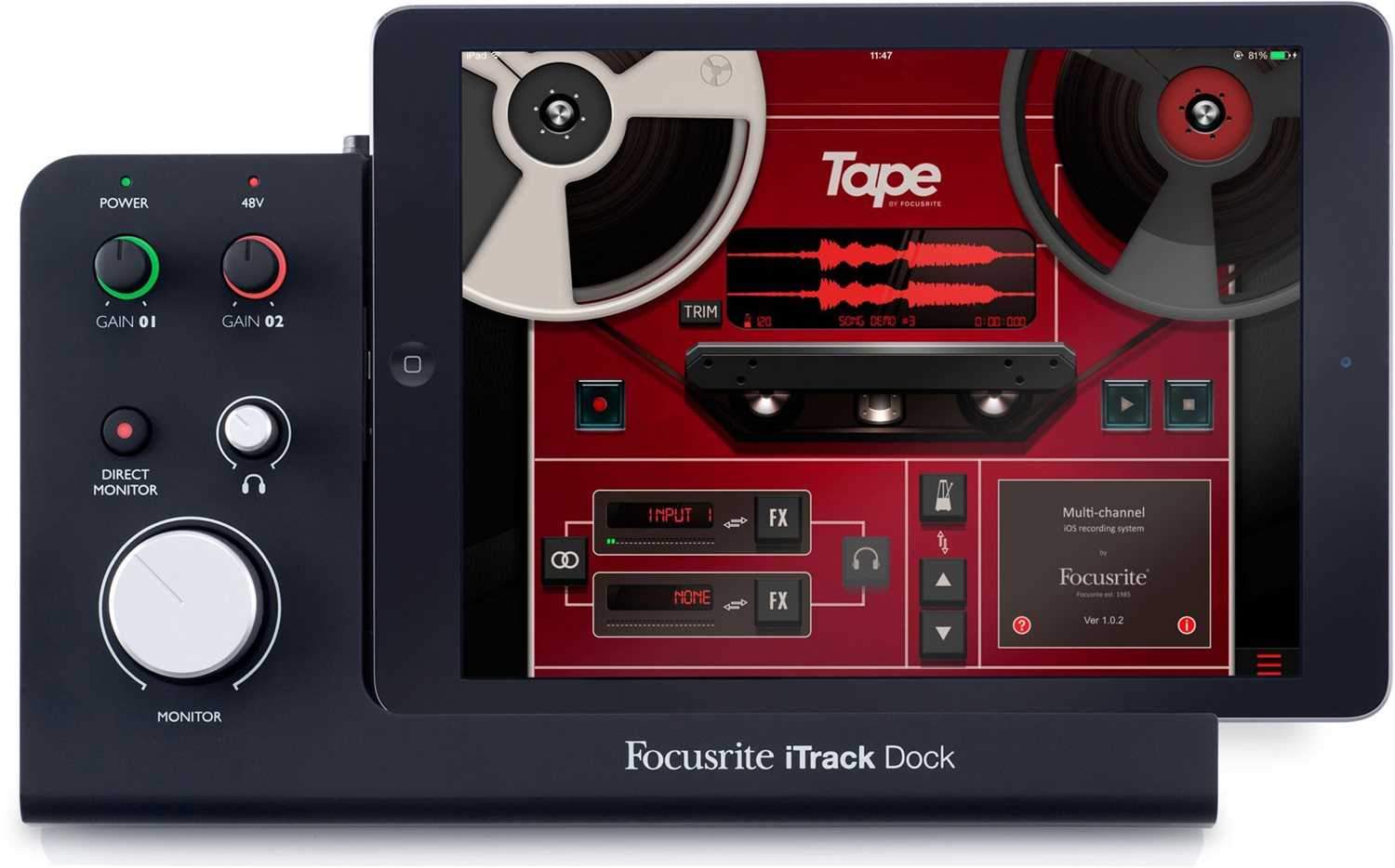 Focusrite iTrack Dock iPad Recording Interface