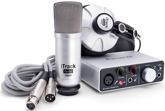 Focusrite iTrack Studio iPad Recording Pack - PSSL ProSound and Stage Lighting