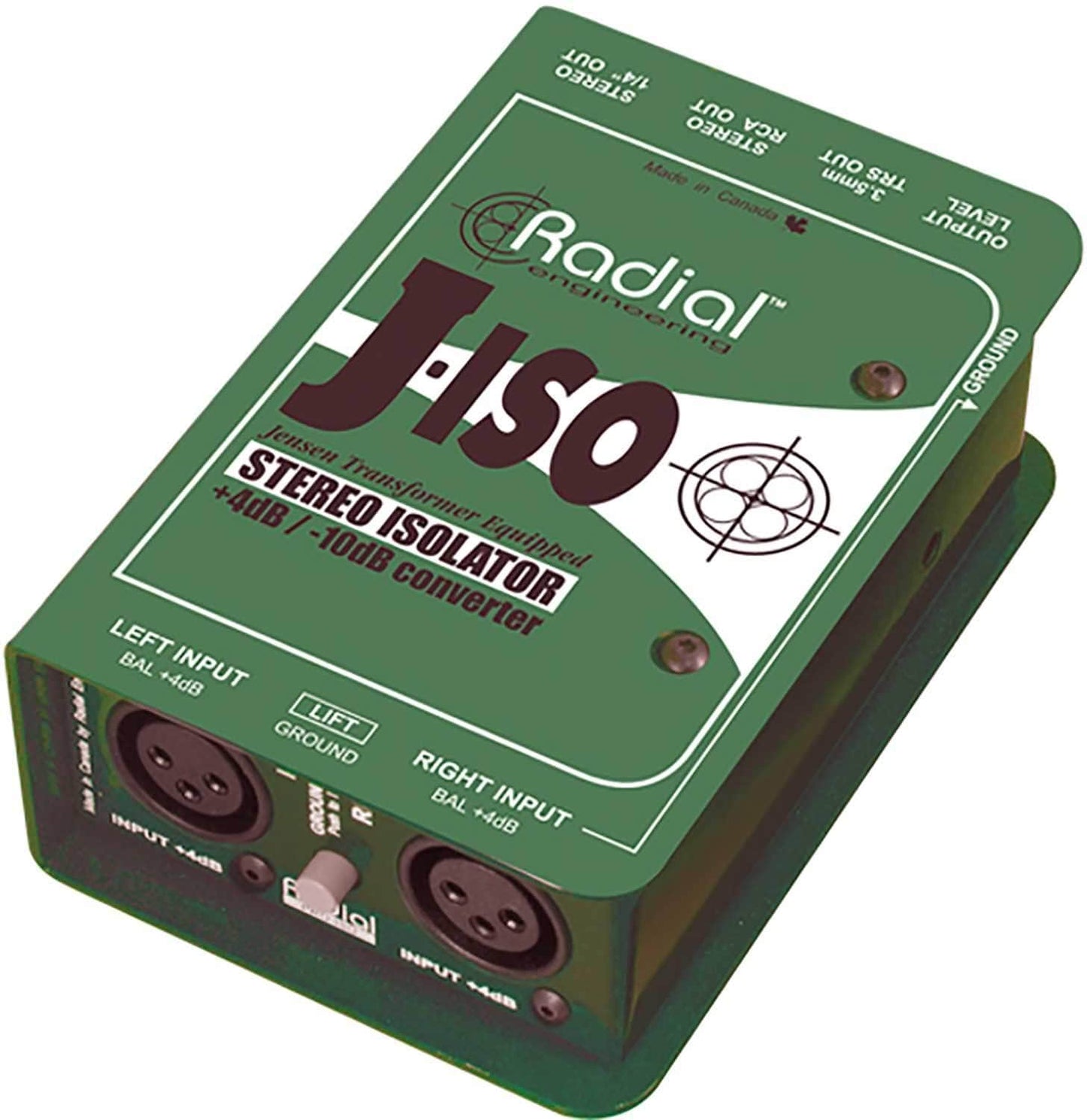 Radial J-Iso Full Range Passive Stereo Converter - PSSL ProSound and Stage Lighting