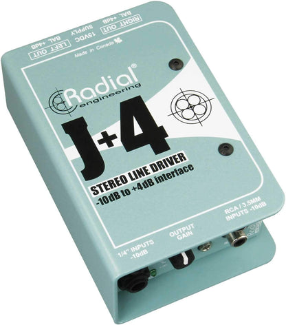 Radial J-4 Active Stereo Line Driver - PSSL ProSound and Stage Lighting