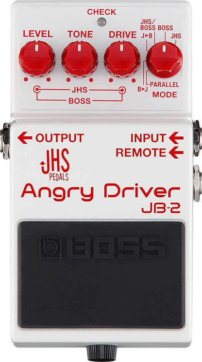 Boss JB-2 Angry Driver Overdrive Pedal - PSSL ProSound and Stage Lighting