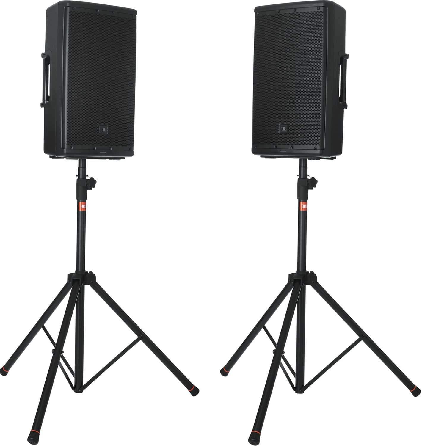 JBL Standard Aluminum Speaker Stand Pair with Bag - PSSL ProSound and Stage Lighting