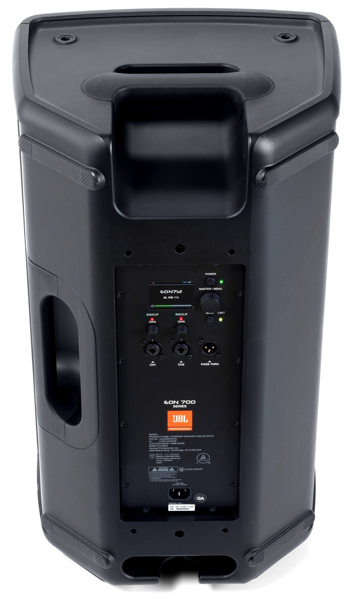 JBL EON712 2-Way 1300W 12-Inch Powered Speaker w/ Bluetooth - PSSL ProSound and Stage Lighting