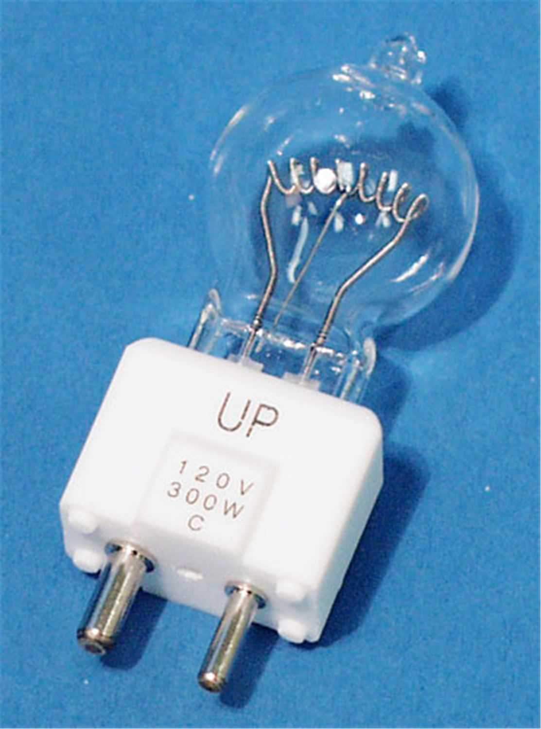 120V 300W Halogen BI-Pin Lamp - 100 Hour - PSSL ProSound and Stage Lighting