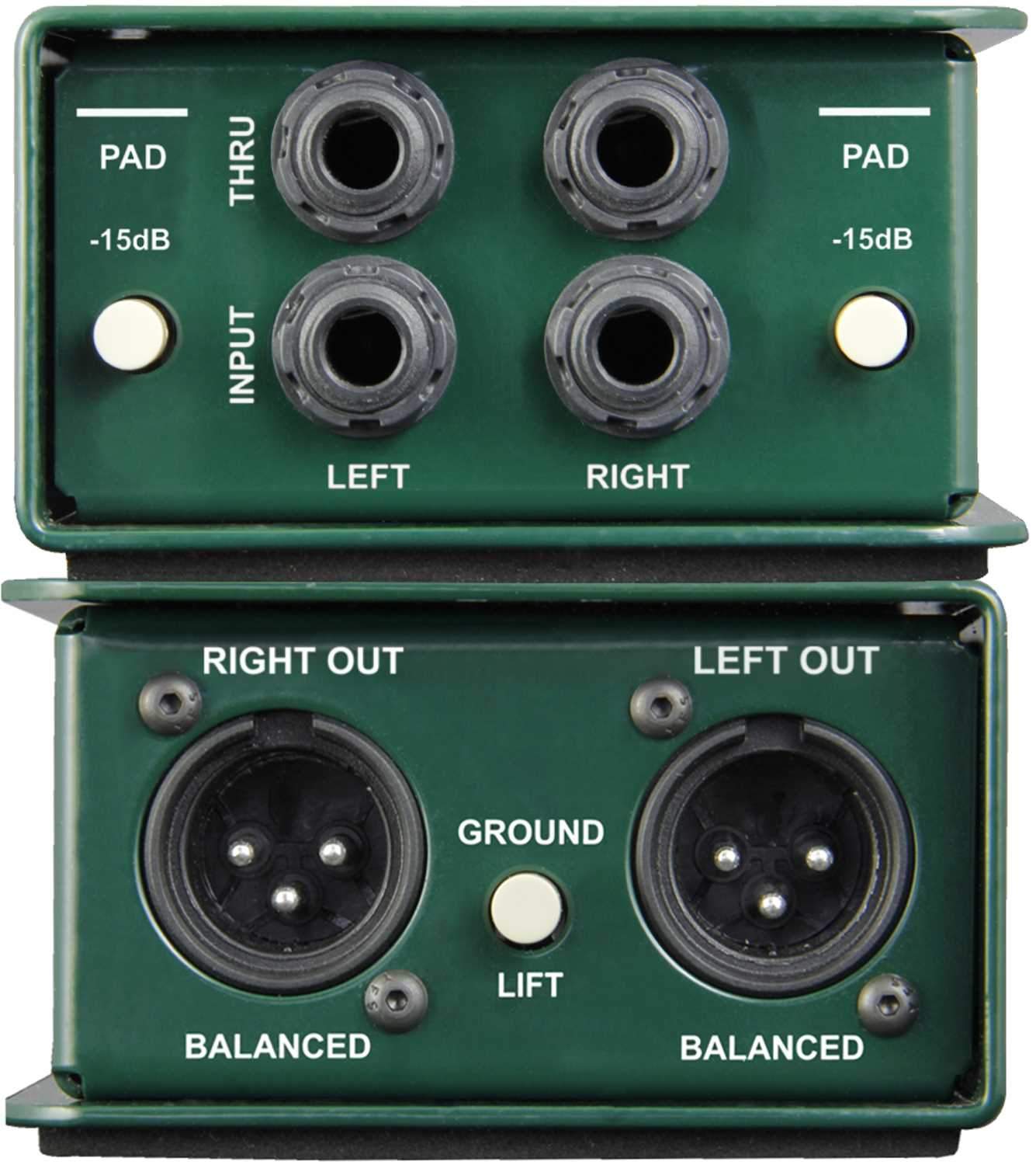 Radial JDI Stereo 2-Channel Passive Direct Box - PSSL ProSound and Stage Lighting