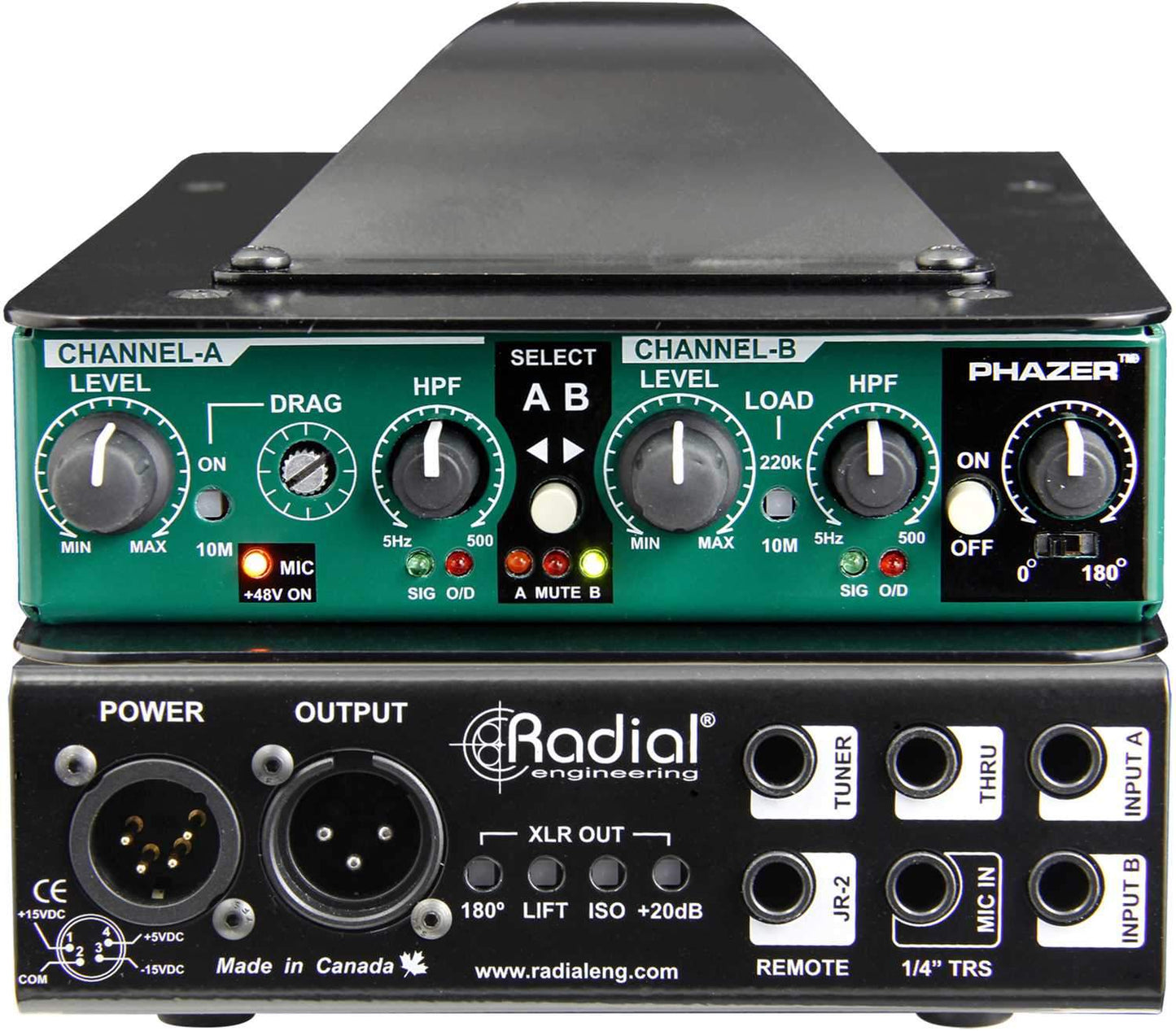 Radial JDV MKV Class-A DI with 2 Inputs - PSSL ProSound and Stage Lighting