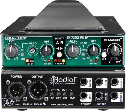 Radial JDV MKV Class-A DI with 2 Inputs - PSSL ProSound and Stage Lighting