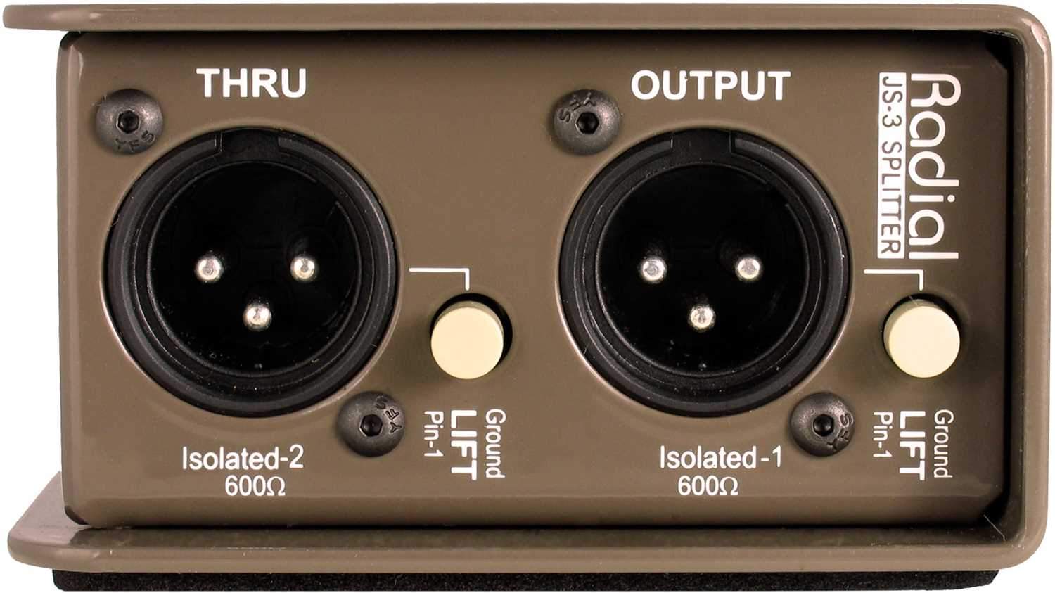 Radial JS3 Passive Mic Splitter - PSSL ProSound and Stage Lighting