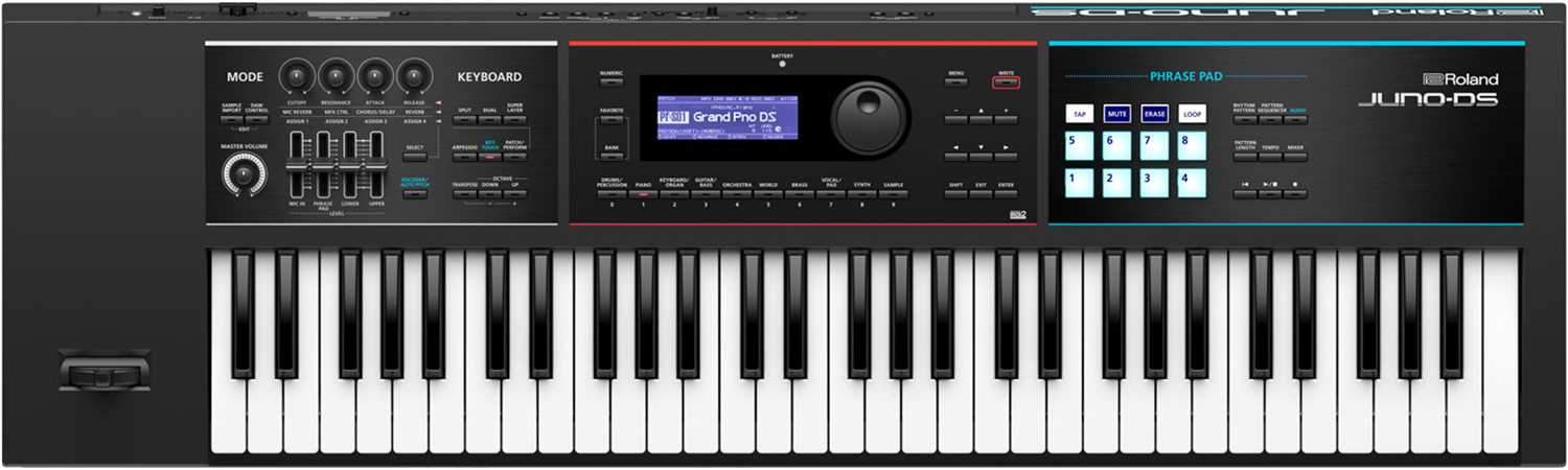 Roland JUNO DS61 61-Key Battery-Powered Synthesizer