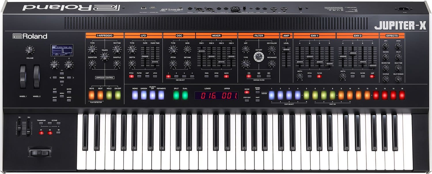 Roland JUPITER-X 61-Key Synthesizer Keyboard - PSSL ProSound and Stage Lighting