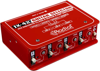 Radial JX42 Guitar Selector with 4 Inputs - PSSL ProSound and Stage Lighting