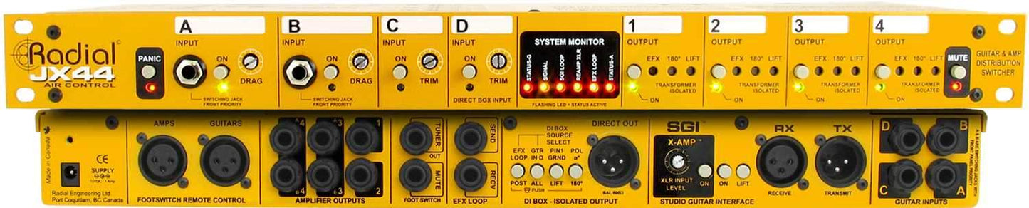 Radial JX44 Guitar & Amp Controller with 4 Inputs - PSSL ProSound and Stage Lighting