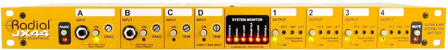 Radial JX44 Guitar & Amp Controller with 4 Inputs - PSSL ProSound and Stage Lighting