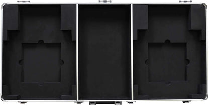 Odyssey K10PT01BLK Black DJ Coffin for 2x Numark PT01 Scratch & 10-Inch Mixer - PSSL ProSound and Stage Lighting