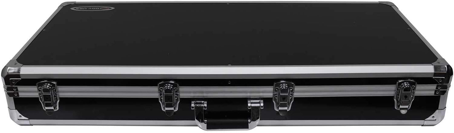 Odyssey K10PT01BLK Black DJ Coffin for 2x Numark PT01 Scratch & 10-Inch Mixer - PSSL ProSound and Stage Lighting