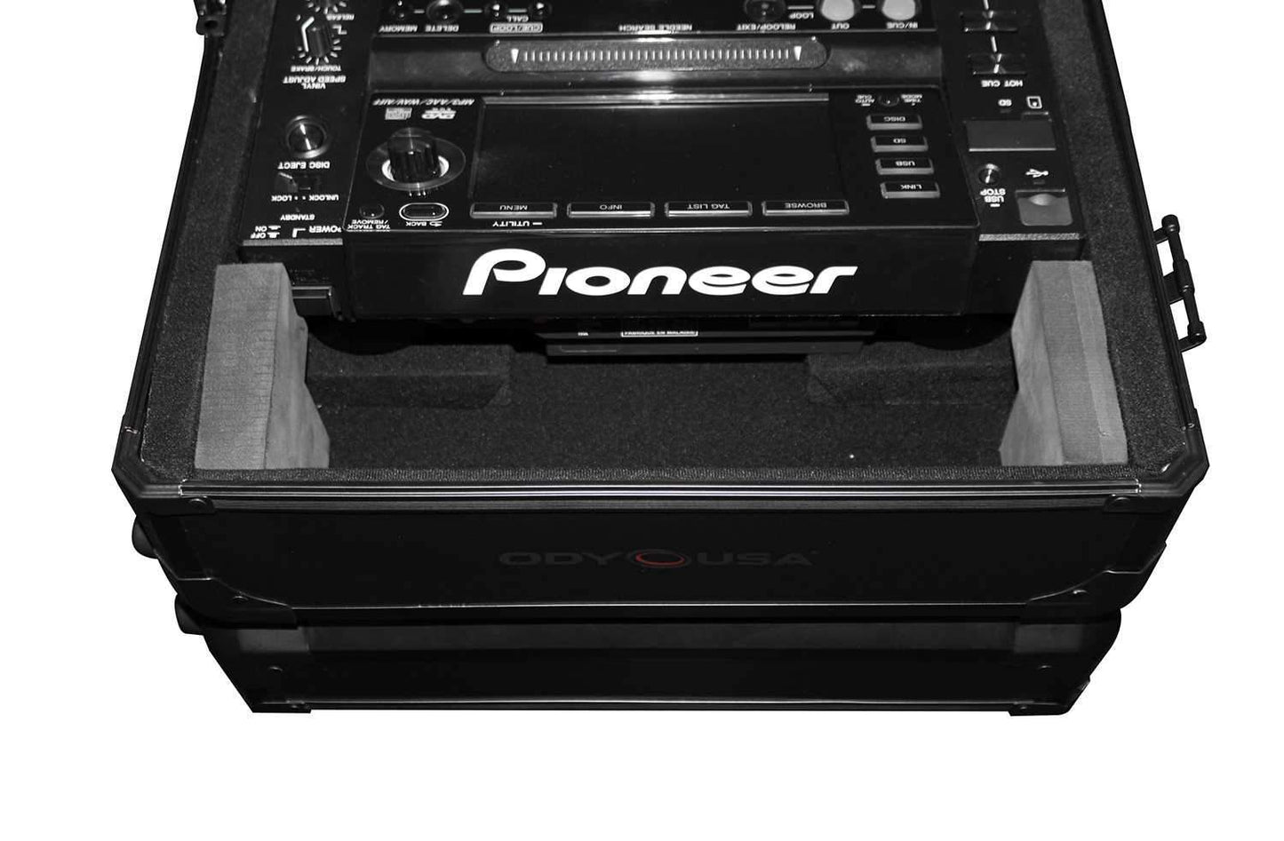 Odyssey K12MIXCDJBL Black Krom Case for 12-Inch DJ Mixer or CD Player - PSSL ProSound and Stage Lighting