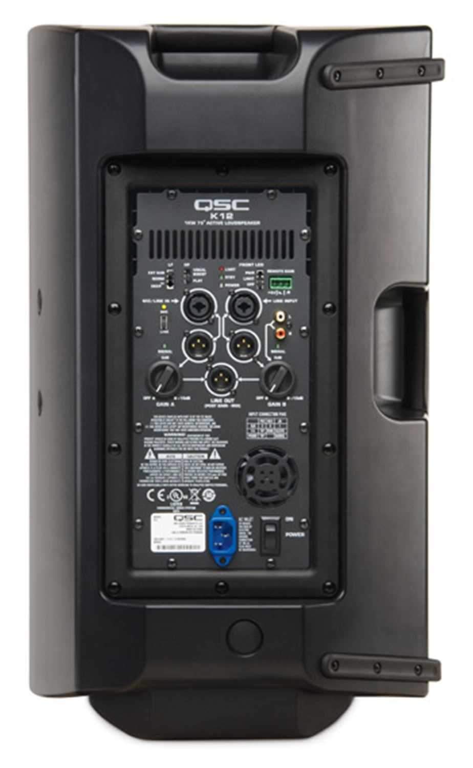 スピーカー・ウーファー QSC K Seri ( K12) QSC K12.2 Active 12 Inch Powered 2 Way Loud Speaker - 2000 Watt