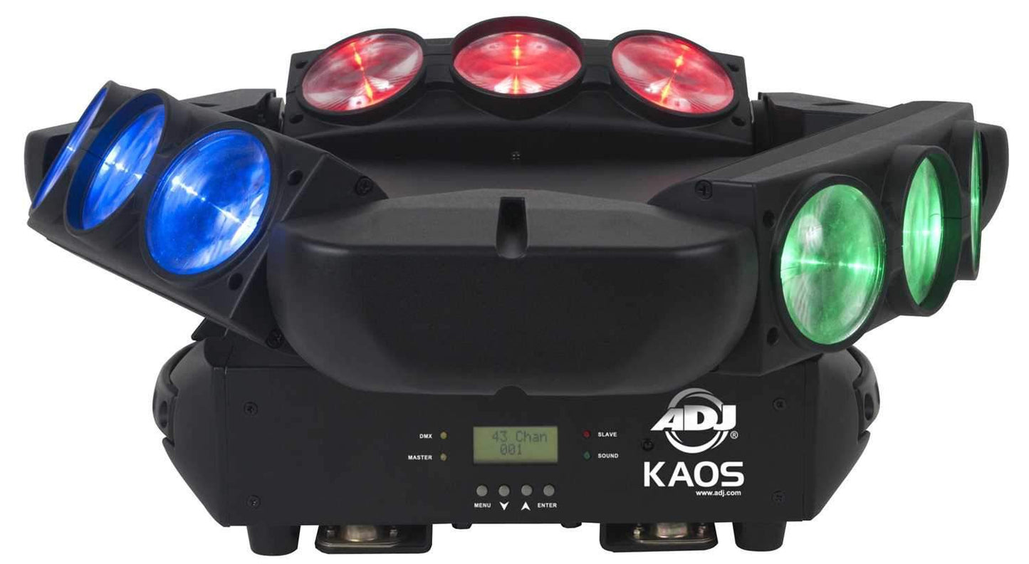 ADJ American DJ KAOS RGBW LED Moving Head Effect Light - PSSL ProSound and Stage Lighting