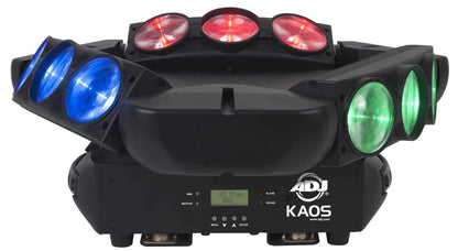 ADJ American DJ KAOS RGBW LED Moving Head Effect Light - PSSL ProSound and Stage Lighting