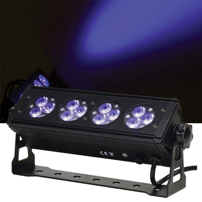 ColorKey KasBar 12x1W UV DMX Blacklight LED Bar - PSSL ProSound and Stage Lighting