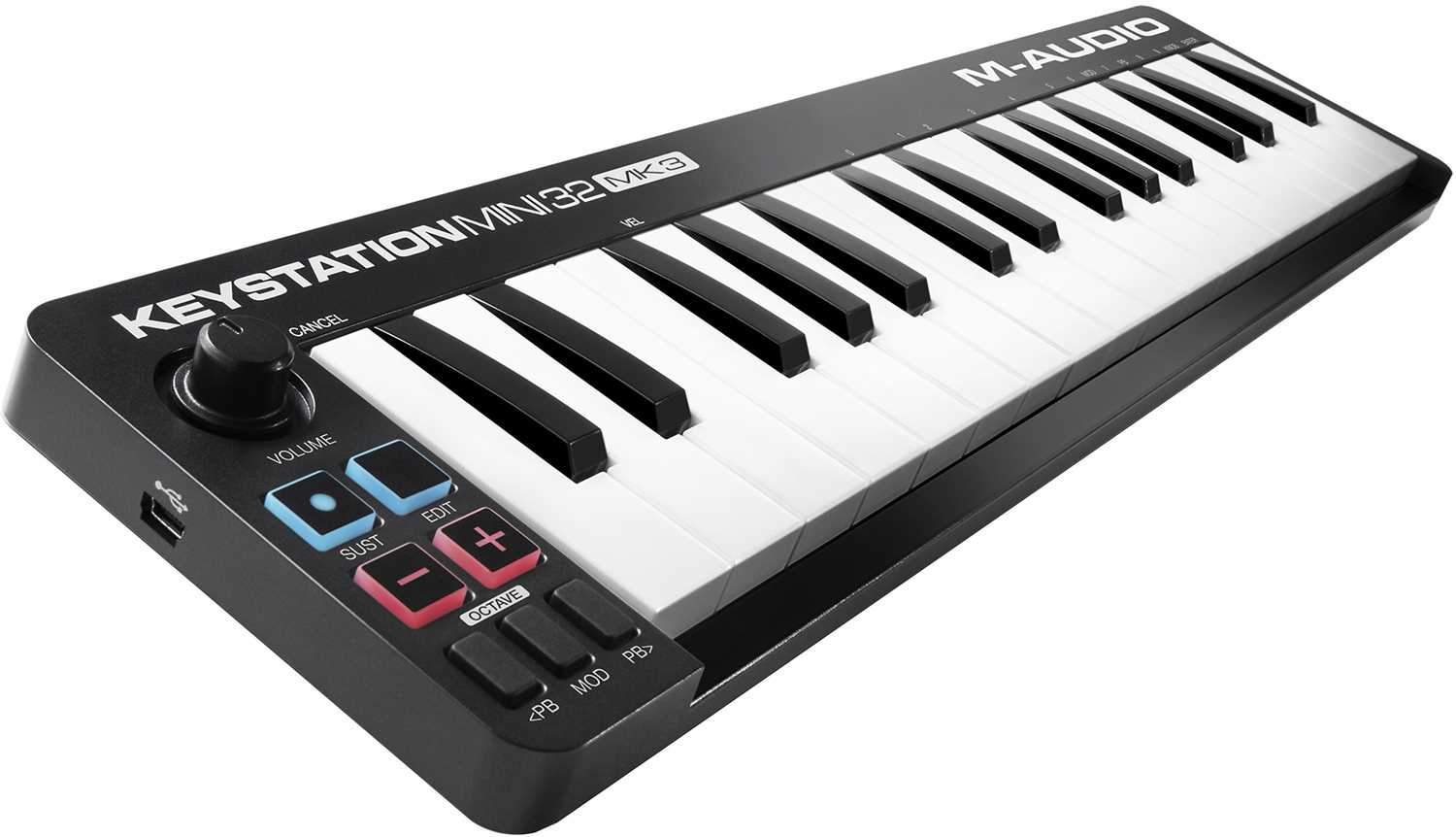 M-Audio Keystation Mini 32 MK3 USB MIDI Controller - PSSL ProSound and Stage Lighting