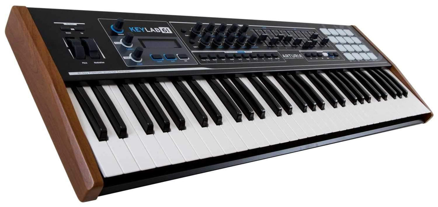 Arturia Keylab 61 Black USB Keyboard Controller - PSSL ProSound and Stage Lighting