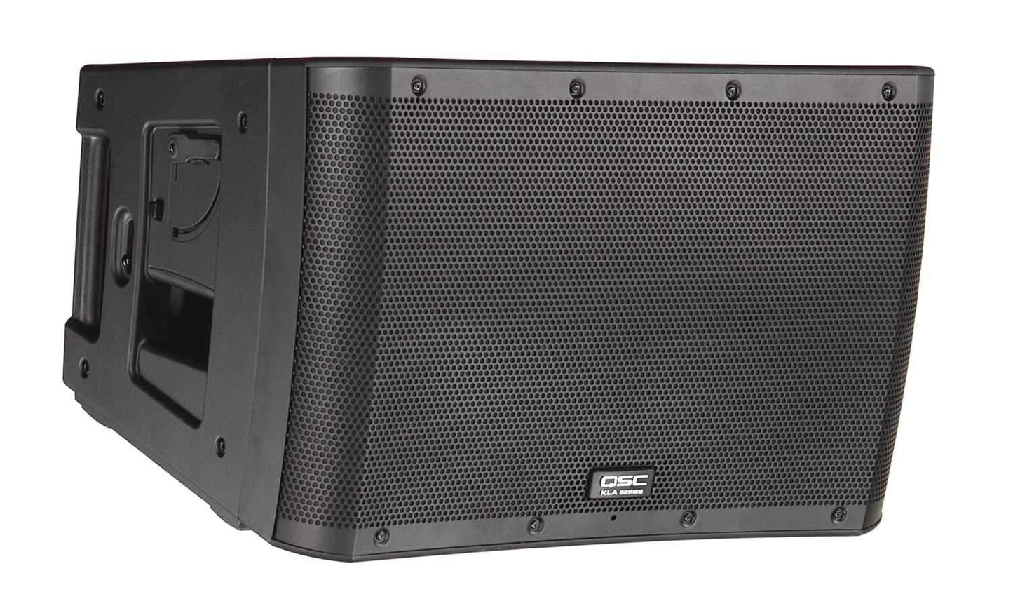 QSC KLA12-BK 12" 500W 2-Way Powered Line-Array Speaker (Black) - PSSL ProSound and Stage Lighting