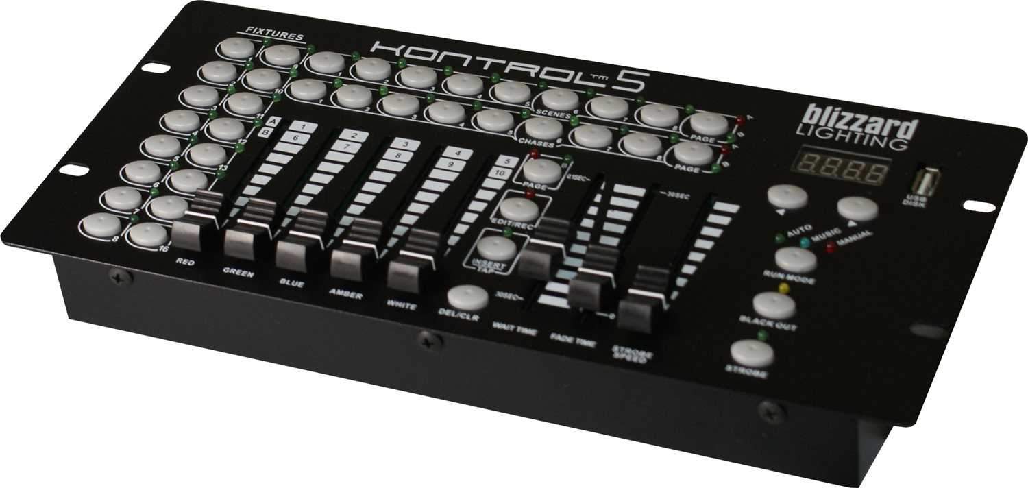 Blizzard Kontrol 5 10-Channel DMX Controller - PSSL ProSound and Stage Lighting