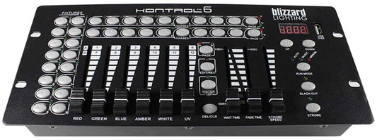 Blizzard Kontrol 6 12-Ch DMX Lighting Controller - PSSL ProSound and Stage Lighting