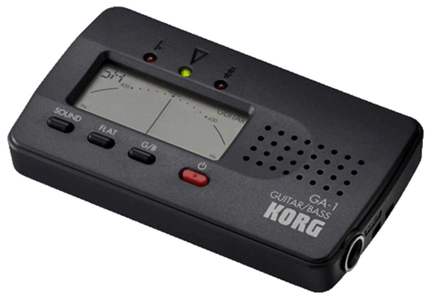 Korg GA-1 Guitar & Bass Tuner - PSSL ProSound and Stage Lighting