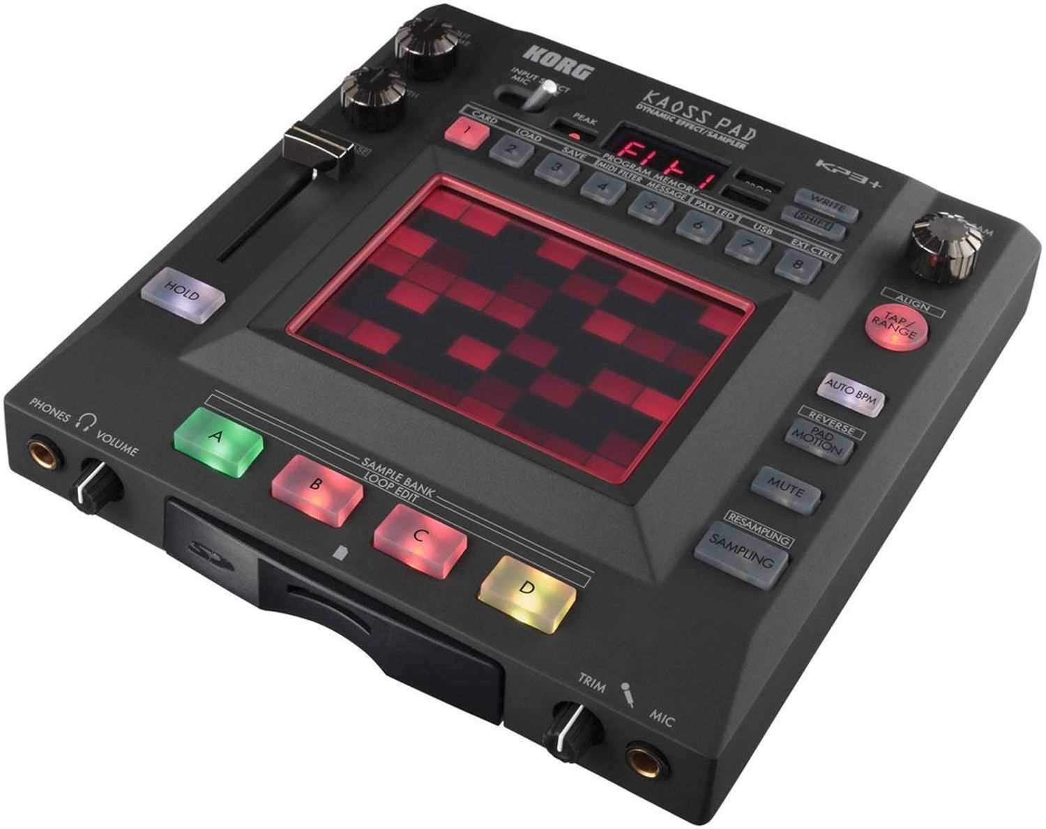 Korg KP3PLUS Kaos Pad Dynamic Effects Sampler