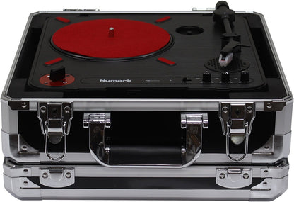 Odyssey KPT01BLK Krom Numark PT01 Scratch Turntable Case - PSSL ProSound and Stage Lighting