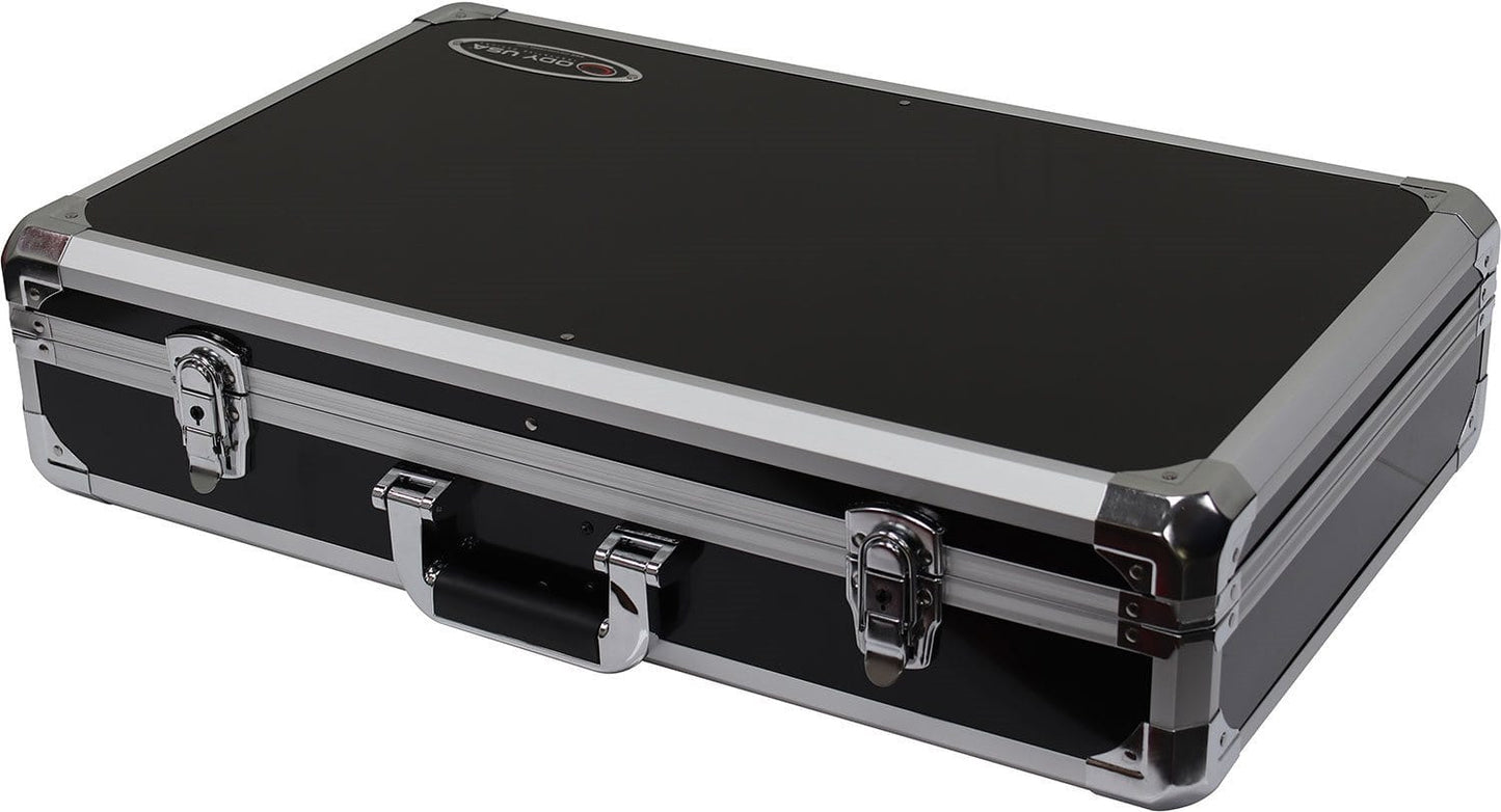 Odyssey KPT01SCBLK Krom Numark PT01 Turntable Case with Side Compartment - PSSL ProSound and Stage Lighting