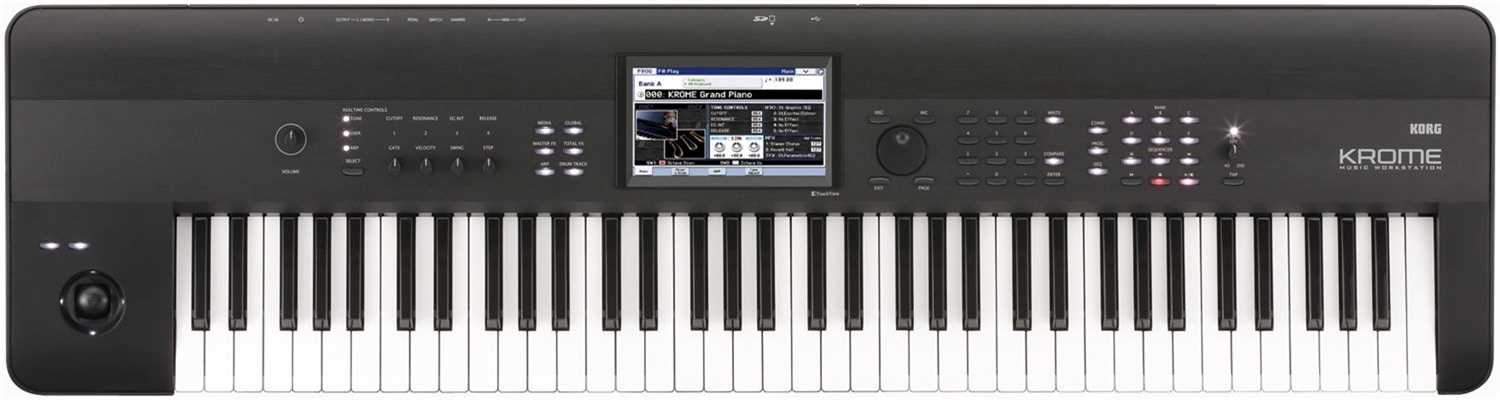 Korg KROME73 73-Key Music Workstation Synth - PSSL ProSound and Stage Lighting