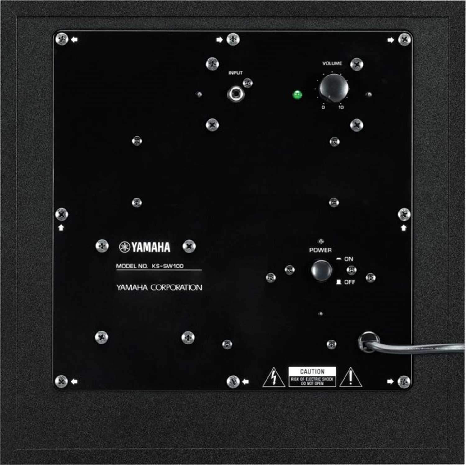 Yamaha KS-SW100 Compact Subwoofer for Keyboard - PSSL ProSound and Stage Lighting