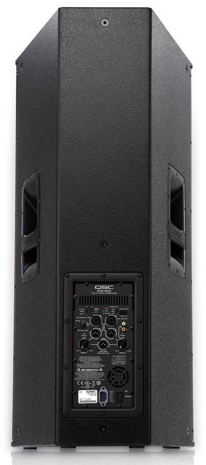 QSC KW153 15-Inch 3-Way Powered Speaker 1000W - PSSL ProSound and Stage Lighting