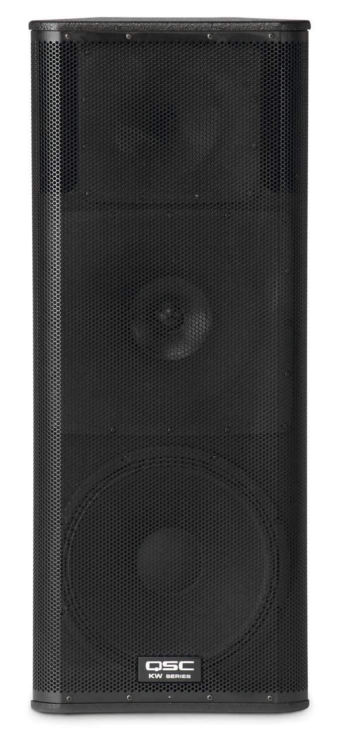 QSC KW153 15-Inch 3-Way Powered Speaker 1000W - PSSL ProSound and Stage Lighting