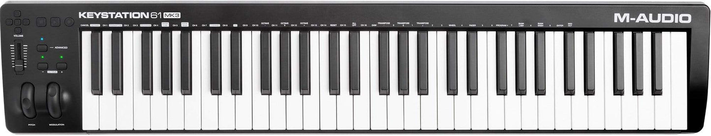 M-Audio Keystation 61 MK3 USB Keyboard Controller - ProSound and Stage Lighting