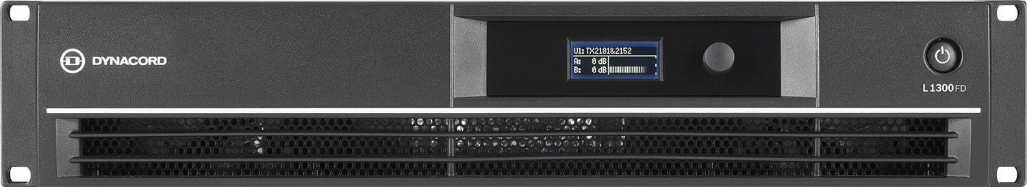 Dynacord L1300FD Power Amplifier with DSP - PSSL ProSound and Stage Lighting