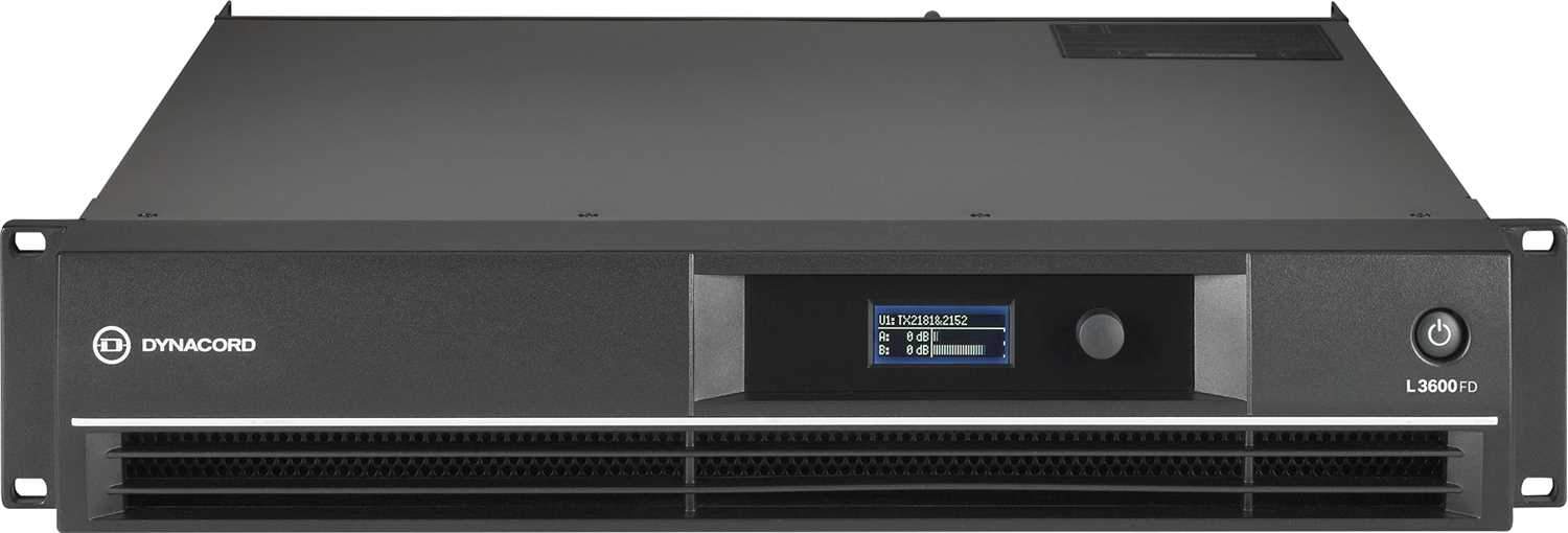 Dynacord L3600FD Power Amplifier wwith DSP - PSSL ProSound and Stage Lighting