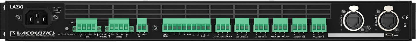 L-Acoustics LA2Xi US Install-Specific Amplified Controller 4 x640w - PSSL ProSound and Stage Lighting