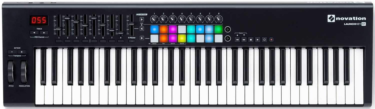 Novation Launchkey 61 Mk2 USB Keyboard Controller - PSSL ProSound and Stage Lighting