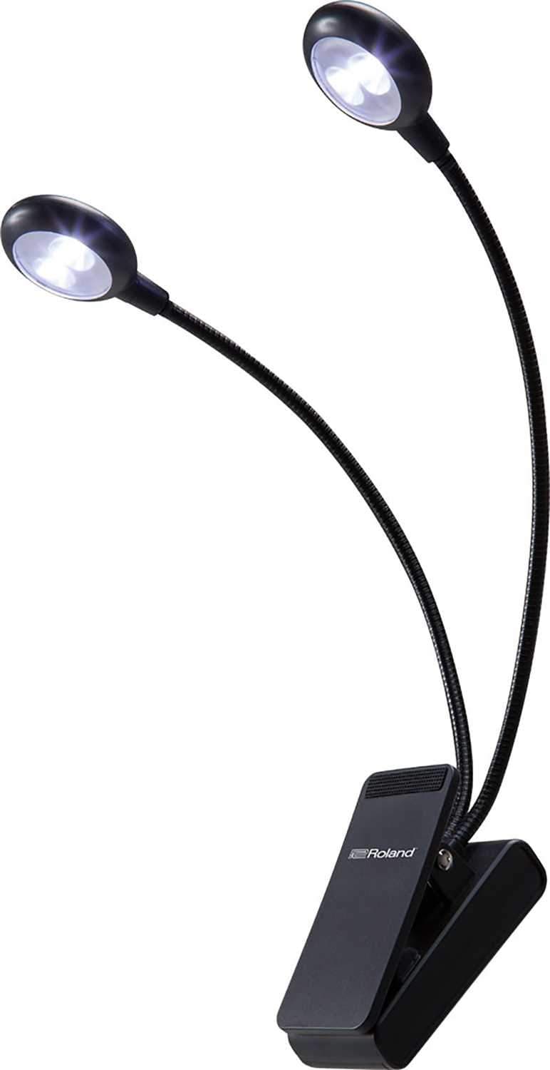 Roland LCL-15C Dual Clip Light with Cool White LEDs - PSSL ProSound and Stage Lighting