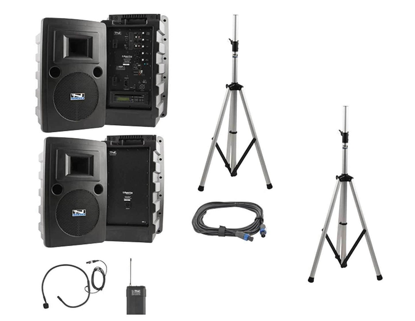 Anchor Audio LDP-7500C-CM Liberty Deluxe Package - PSSL ProSound and Stage Lighting