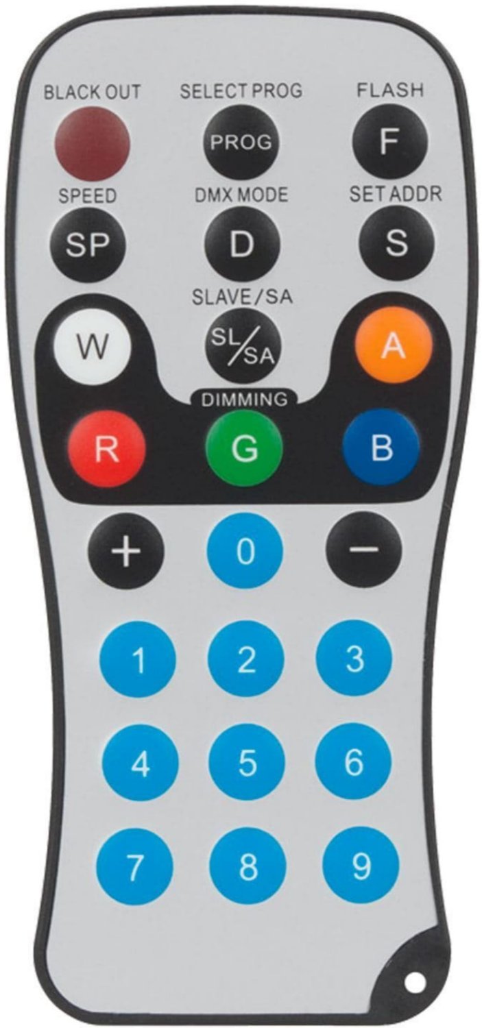 Program Led Remote Control ADJ American DJ LED RC2 Wireless Lighting Remote Control – Solotech