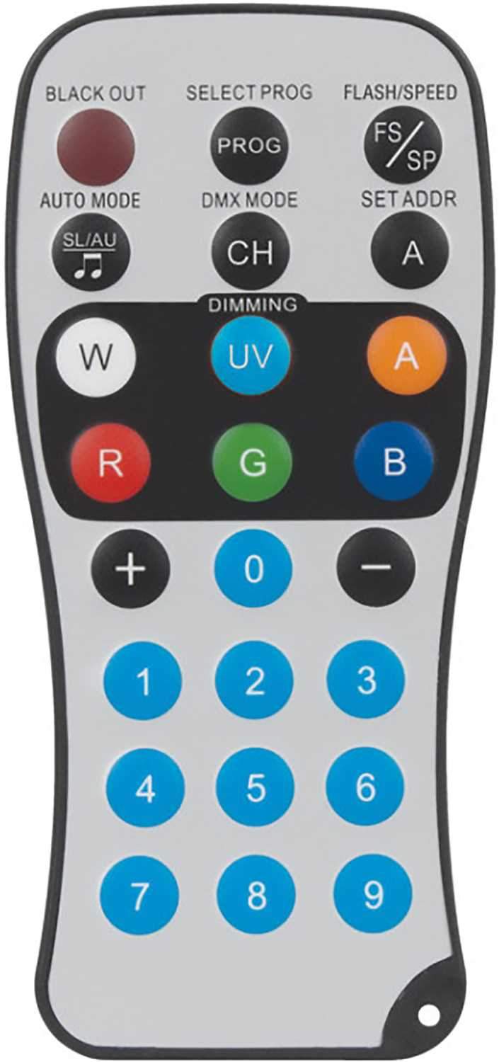 ADJ American DJ LED RC4 Wireless Remote for Mega 64 Hex Pak – Solotech