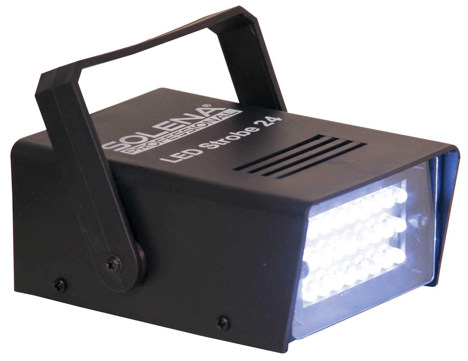 Solena Strobe 24 LED Light with Adjustable Speed - PSSL ProSound and Stage Lighting