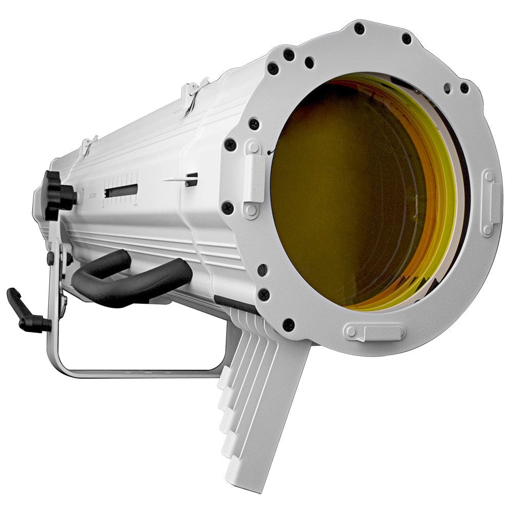 Leviton LEDFS-30W Romer Medium Throw LED Follow Spot, 3200K, 230W White Finish - PSSL ProSound and Stage Lighting