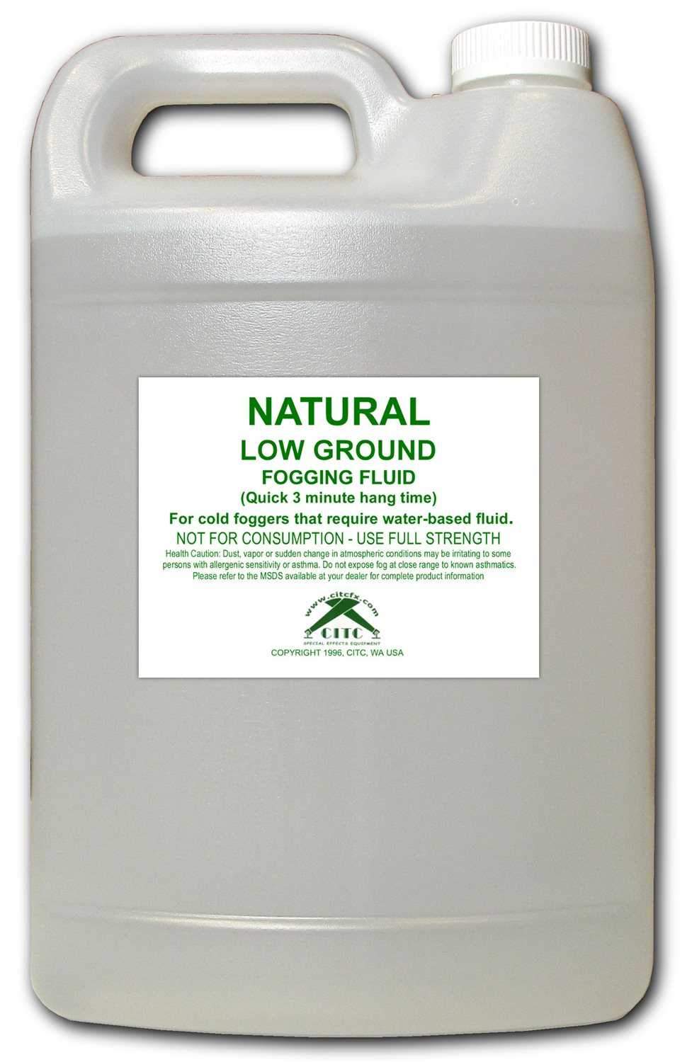 CITC Low-Ground Fog Fluid 1 Gallon - PSSL ProSound and Stage Lighting